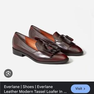 Everlane leather loafers
